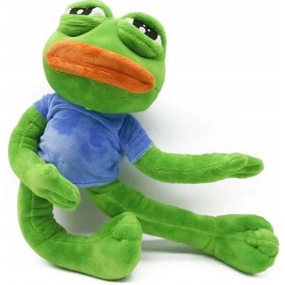 Smutná žaba Pepe Frog Meme vtipné 45 cm