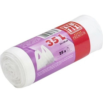 Alufix zaväzovacie 35 l 10 µm 25 ks biele