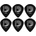 D'Addario Planet Waves Duralin EH LH Перце за китара (3DBK7-25-6PACK-SET)