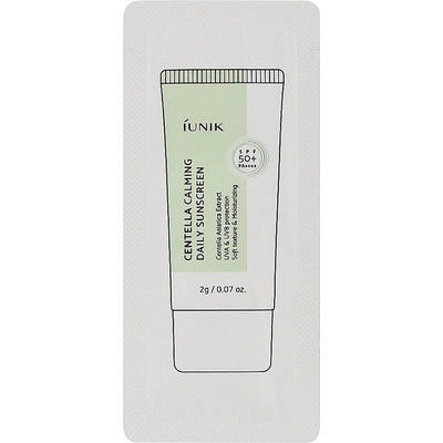 IUNIK Centella Calming Daily Sunscreen SPF 50+ PA++++ (SAMPLE) - Слънцезащитен Крем 1, 5ml (SAMPLE)