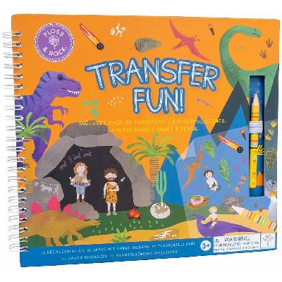 Книжка със сцени Floss and Rock Transfer Fun - Дино (47P5980)