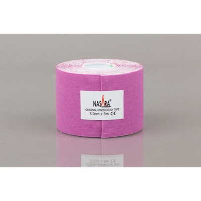 Nasara Tape fialová 5 cm x 5 m
