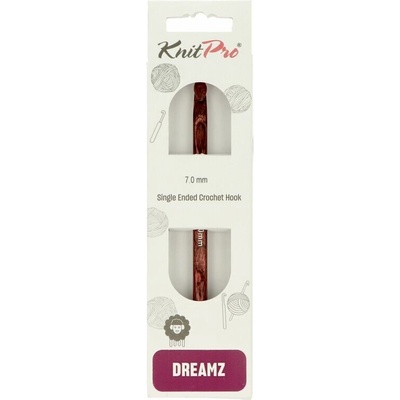 KnitPro Dreamz drevený háčik 7mm