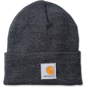 Carhartt Мъжка зимна шапка (beanie) Carhartt Watch Hat Beanie - Coal Heather - размер One Size (204-7042-1611)