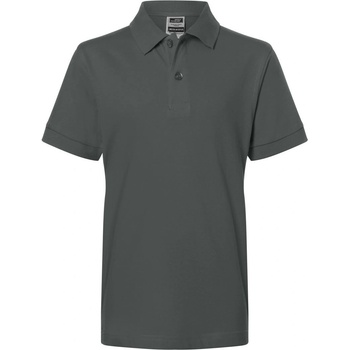 Daiber jn 70k / Детска поло тениска с пике - графит s (02070k07501)