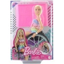 Barbie Modelka na invalidnom vozíku v kockovanom overale