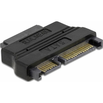 Delock 65156 adaptér SATA 22pin samec -> Slim SATA 7+6pin samice – Zboží Živě