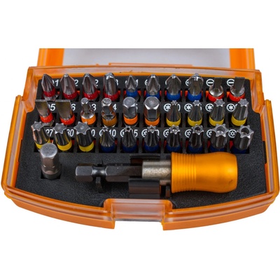 Sada bitů s adaptérem 1/4", 32 ks HT251032 Hoteche
