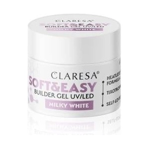 Activeshop Claresa building gel Soft&Easy gel milk white 12g