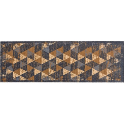 Astra Miabella design s trojuholníkmi sivohnedá 50 x 150 cm