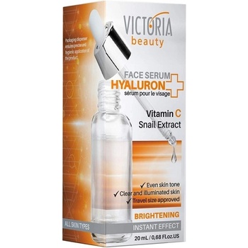 Victoria Beauty Hyaluron pleťové sérum s vitamínom C a slimačím extraktom 20 ml