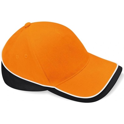 Beechfield B 171 5 panelová týmová závodní COT-530171z5499 Oranžová/černá