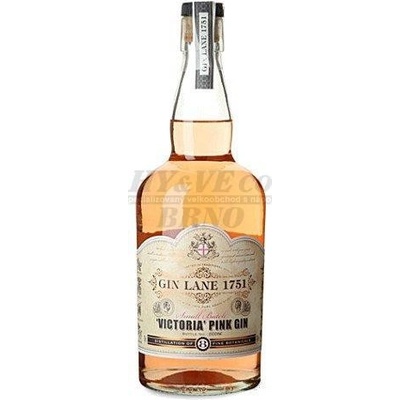 Gin Lane 1751 Victoria Pink 40% 0,7 l (holá láhev)