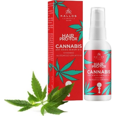 Kallos Pro-Tox Cannabis Dry ends Serum Oil 50 ml