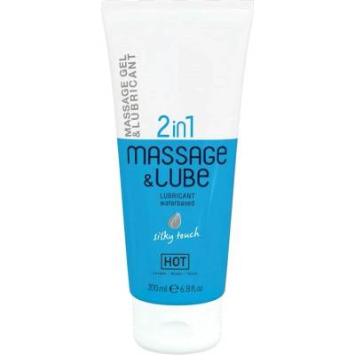 Лубрикант и масажен гел, копринена нежност - Massage Glide 200ml (HOT0044142)