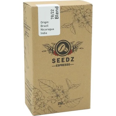 Seedz Coffee Roasters Espresso Seedz 78-22 Blend 250gr