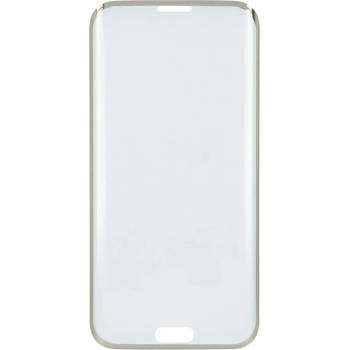 Image 1 of 4smarts Second Glass Curved Colour Rim - калено стъклено защитно покритие с извити ръбове за целия дисплея на Samsung Galaxy S7 Edge (прозрачен-сребрист)