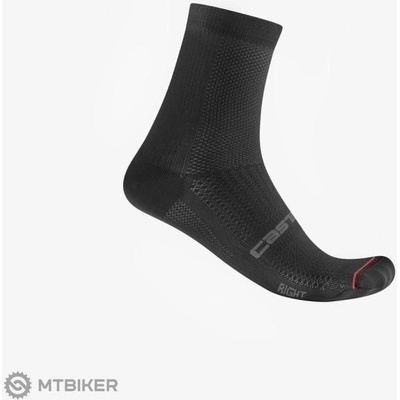 Castelli ESPRESSO 12 ponožky čierna
