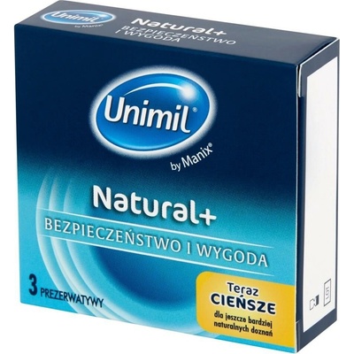 Unimil Natural+ 3 ks