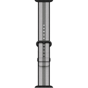 Apple Оригинална текстилна каишка за Apple Watch 38мм, 40мм, 41мм, 42мм (2024) - Apple Watch Woven Nylon Band Black (черен) (MQVG2AM/A)