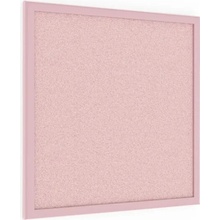 ALLboads korková tabule růžová barva korku 40 x 40 cm RŮŽOVÝ, TKPINK44P
