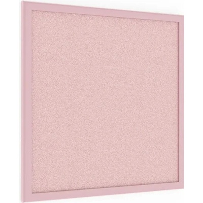 ALLboads korková tabule růžová barva korku 40 x 40 cm RŮŽOVÝ, TKPINK44P