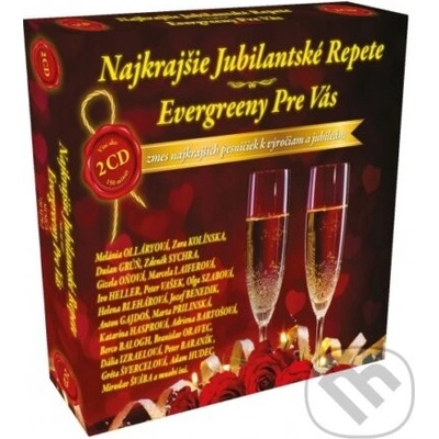 Musica - Najkrajšie jubilantské repete evergreeny pre vás 2 CD Box