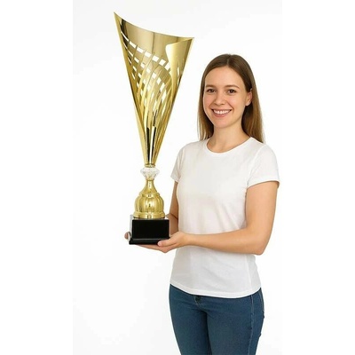Pohár zlatý Exclusive najvyšší v ponuke: výška: 107cm/ ø kalicha: 44cm