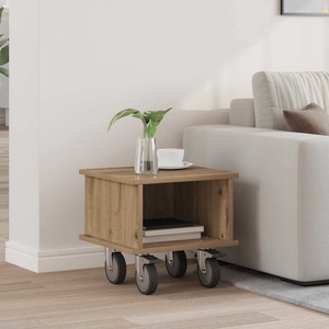 vidaXL ТВ стойка 37 x 35 x 35 см Дъб Инженерна дървесина (891055)