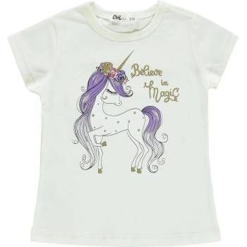 Civil Kids Ecru - Girl T-Shirt 2-3y. 3-4y. 4-5y. 5-6y. 4 Pieces (188635084Y31-EKR)