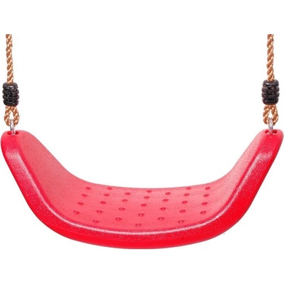 JustFun závěsná houpačka plastová Prak červená