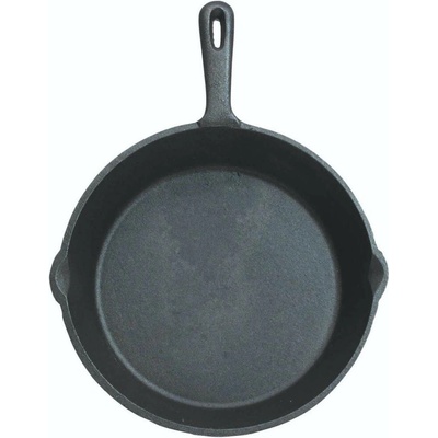 KitchenCraft Pánev 24 cm litinová kulatá KCCIRDPLN