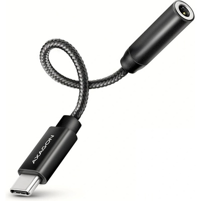 USB-C към 3.5mm аудио адаптер AXAGON ADA-HC, Hi-Res DAC 32bit 384kHz - 8595247908193 (ADA-HC)
