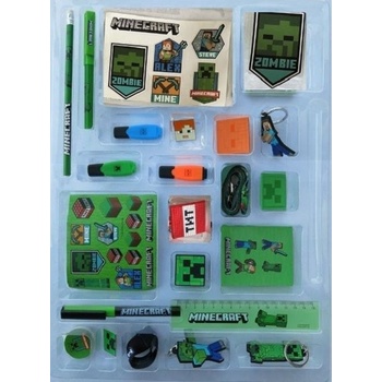 Minecraft adventní kalendář papírenský