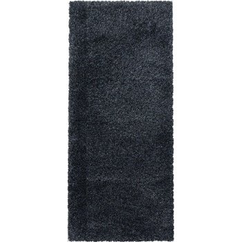 Ayyildiz Антрацитна пътека 80x250 cm Fluffy - Ayyildiz Carpets (FLUFFY802503500ANTHRAZIT)