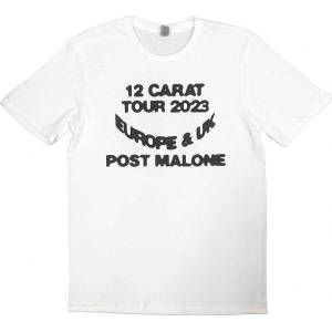 Post Malone Spotlight 2023 Tour (Back Print & Ex-Tour) White M Риза (POSTTS18MW02)