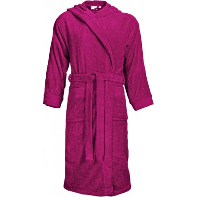 The One Towelling s kapucňou T1-BH magenta
