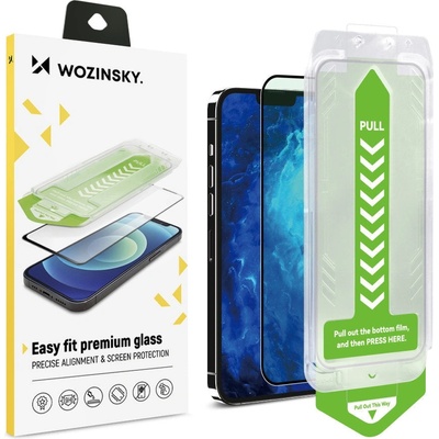 Wozinsky Скрийн протектор от закалено стъкло с монтажна рамка Wozinsky Premium Glass 9H за iPhone 13 Pro Max, с черна рамка (KXG0072273)