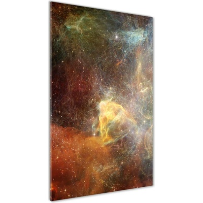Vertikálny fotoobraz na skle Vesmír 50x100 cm