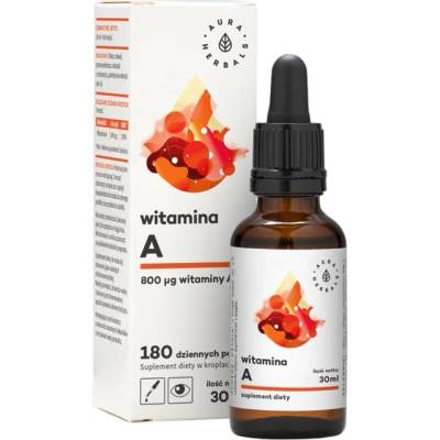 Aura Herbals Vitamin A Drops 800 mcg [30 мл]
