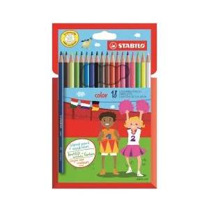STABILO Цветни моливи Color 18 цвята