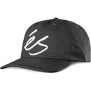 éS SCRIPT WASHED SNAPBACK Black