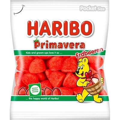 Haribo Primavera penové jahôdky 100 g