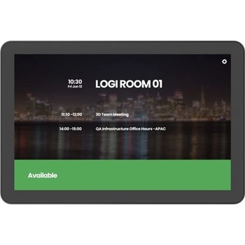 Logitech Конферентен контролен панел Logitech Conference Room Control Panel Tap Scheduler / 952-000091 Black - PN 952-000091 (952-000091)