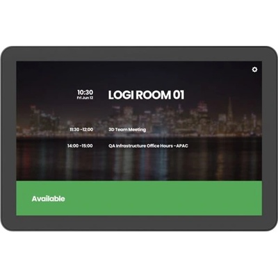 Logitech Конферентен контролен панел Logitech Conference Room Control Panel Tap Scheduler / 952-000091 Black - PN 952-000091 (952-000091)