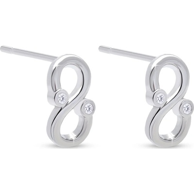 Biju TOKIO 3720 Náušnice s motivem nekonečna 1003720