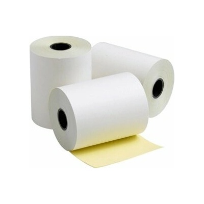 Papierové kotúče biela/žltá 76/60/17 cm 52 g 1+1 KR76/60/17/60WY