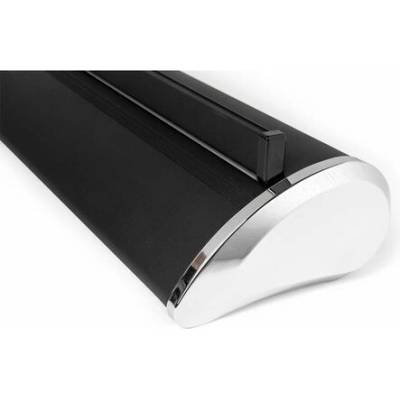 Roll-Banner Premium Black, teleskopická noha 85x160-220cm