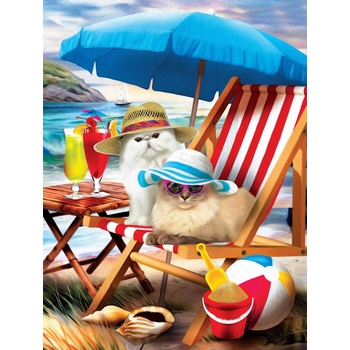 SunsOut - Puzzle Beach Cats 300 XXL - 300 piese