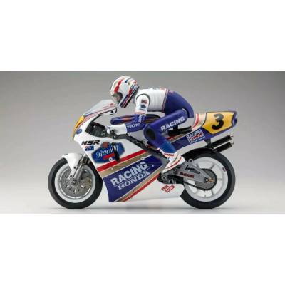 Kyosho Moto Hanging On Racer Honda NSR 1991 Kit 1:8